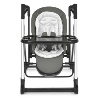 Багатофункціональний стільчик для годування DEBUT ME 1102 Dark Gray
