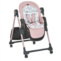Стілець для годування ME 1037-B CRYSTAL Rose Gold до 15 кг