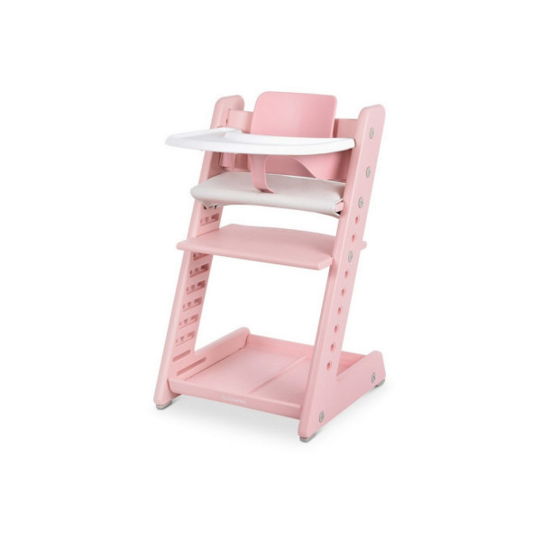 Стільчик для годування ME 1101 Pink багатоступеневий рожевий