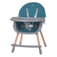 Стільчик для годування LUMI ME 1111 Teal екошкіра Стільчик для годування LUMI ME 1111 Teal екошкіра