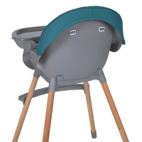 Стільчик для годування LUMI ME 1111 Teal екошкіра Стільчик для годування LUMI ME 1111 Teal екошкіра