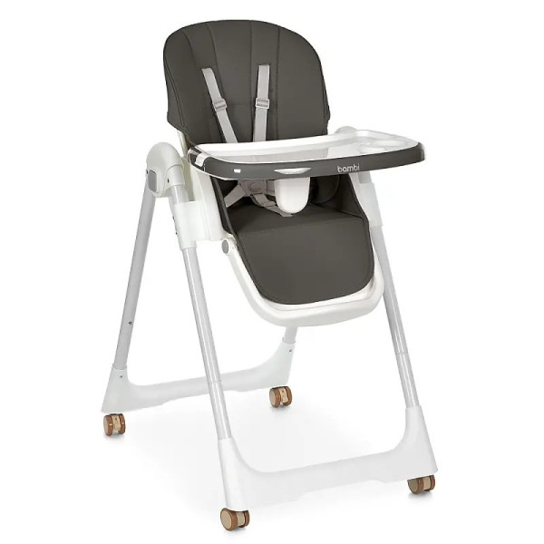 Стілець для годування M 5673 Gray до 30 кг сірий
