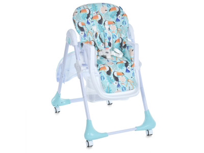 Стілець для годування M 3233 Toucan Mint висота регулюється
