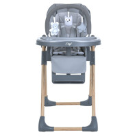 Стільчик для годування CRAFT ME 1115-W Gray до 15 кг