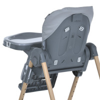 Стільчик для годування CRAFT ME 1115-W Gray до 15 кг