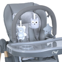 Стільчик для годування CRAFT ME 1115-W Gray до 15 кг