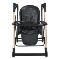 Стільчик-гойдалка для годування ME 1102 DEBUT Posh Black