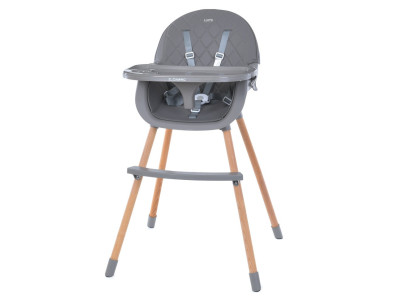 Стільчик для годування LUMI ME 1111 Gray екошкіра Стільчик для годування LUMI ME 1111 Gray екошкіра