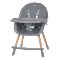 Стільчик для годування LUMI ME 1111 Gray екошкіра Стільчик для годування LUMI ME 1111 Gray екошкіра