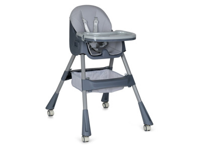 Стільчик для годування M 5722 Gray до 20 кг сірий
