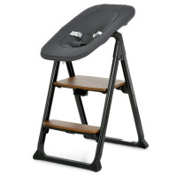 Дитячий стільчик для годування 4 в 1 GROWEE ME 1222 Black