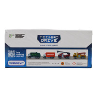 Автомодель ігрова VOLVO ГАЗОВОЗ UPG TechnoDrive 250301 11 см Автомодель ігрова VOLVO ГАЗОВОЗ UPG TechnoDrive 250301 11 см