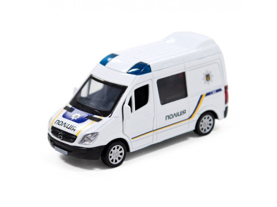 Автомодель дитяча Поліція Mersedes-Benz Sprinter TechnoDrive 250294 інерційна