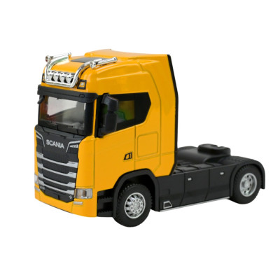 Дитячий іграшковий трейлер AP7539AB(Yellow) світло звук Дитячий іграшковий трейлер AP7539AB(Yellow) світло звук