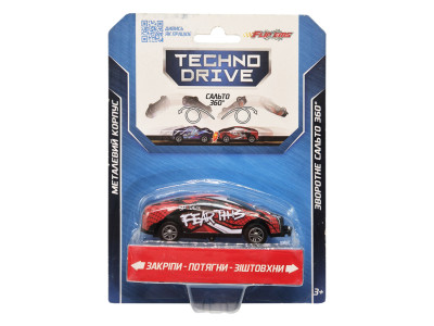 Гральна машинка Крутий переворот Flipems TechnoDrive 1312-7 переворот на 360°