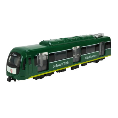 Дитячий ігровий потяг 731-27K(Green) зелений світиться 23х4х5 см