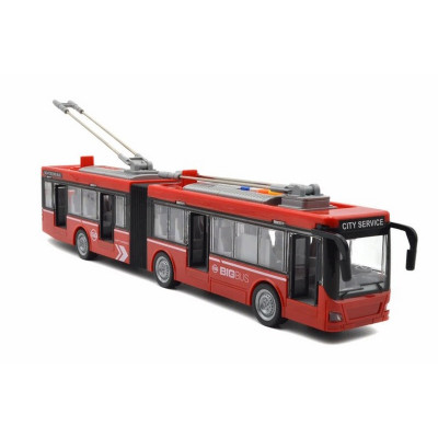 Дитячий інерційний тролейбус WY915A масштаб 1:16