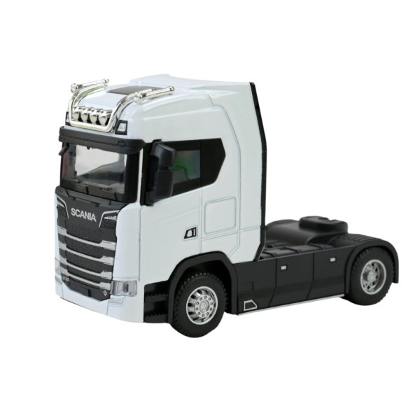 Дитячий іграшковий трейлер AP7539AB(White) світло звук Дитячий іграшковий трейлер AP7539AB(White) світло звук