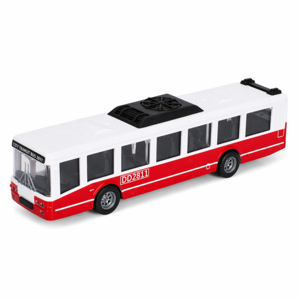 Іграшковий інерційний Автобус 6334(Red) гумові колеса 16 см