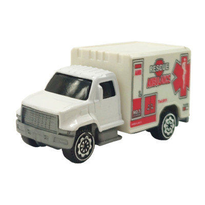 Машинка іграшкова Спецтехніка АвтоПром 7637 масштаб 1:64 металева Ambluance 5
