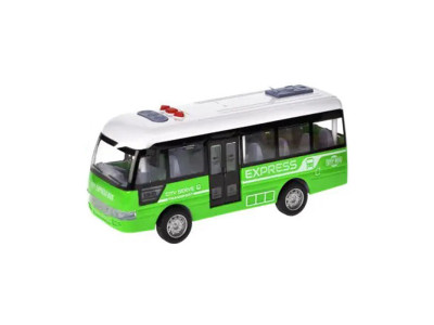 Дитячий інерційний автобус YM-9907F(Green) 19х65х8 см
