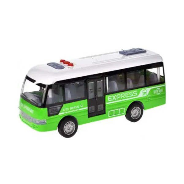 Дитячий інерційний автобус YM-9907F(Green) 19х65х8 см Дитячий інерційний автобус YM-9907F(Green) 19х65х8 см