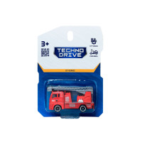 Дитяча автомодель "Пожежна машина" TechnoDrive 250421CG-6 масштаб 1:64 Дитяча автомодель "Пожежна машина" TechnoDrive 250421CG-6 масштаб 1:64