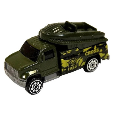 Машина дитяча "Військова машинка з човном" 7633-7 1:64