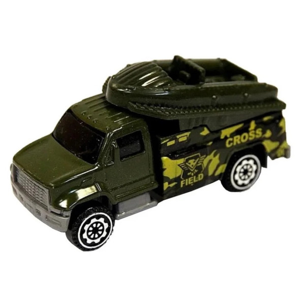 Машина дитяча "Військова машинка з човном" 7633-7 1:64