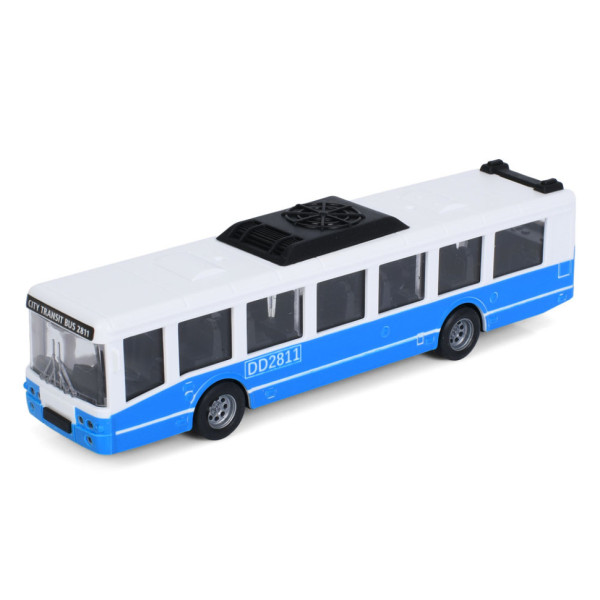 Іграшковий інерційний Автобус 6334(Blue) гумові колеса 16 см