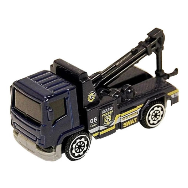 Машина дитяча "Вантажівка SWAT" 7521P-2 1:64 Машина дитяча "Вантажівка SWAT" 7521P-2 1:64