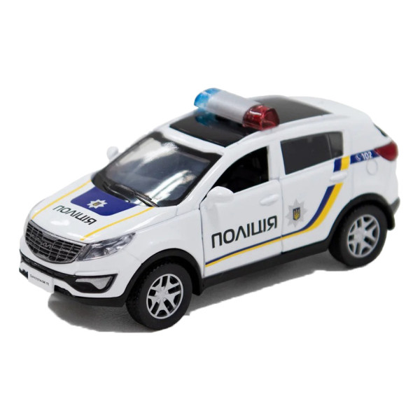 Автомодель дитяча KIA SPORTAGE R-ПОЛІЦІЯ TechnoDrive 250293 інерційна