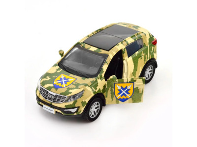 Автомодель серії «Шеврони Героїв» Kia Sportage R «56 ОМПБр» TechnoDrive 250362M