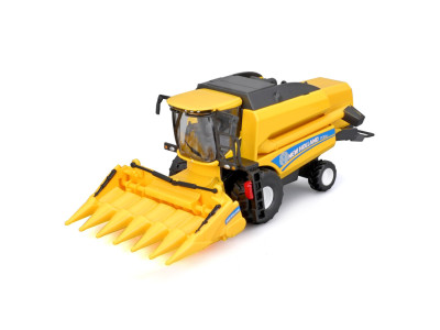 Автомодель комбайн Зернозбиральний "New Holland TC5.90" Bburago 18-31722 (1:24)