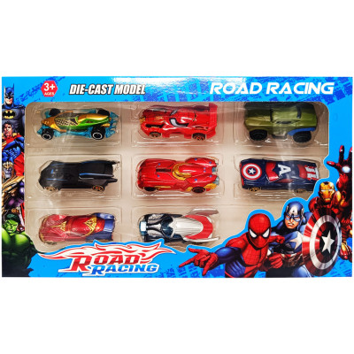 Набір машинок "Супер героїв Road Racing" FD36-B-1, 8 шт