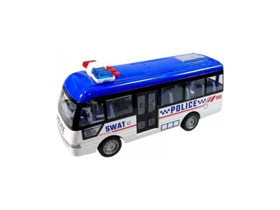 Дитячий інерційний автобус YM-9906F(Blue) 19х65х8 см