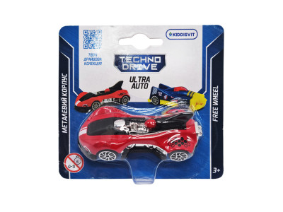 Ігрова міні-машинка Ultra Auto TechnoDrive 250321W-3 металевий корпус