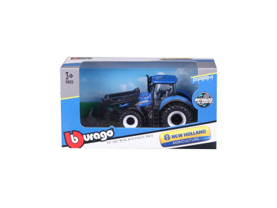 Дитяча іграшка Трактор "New Holland T7.315" Bburago 18-31632 з фронтальним навантажувачем Дитяча іграшка Трактор "New Holland T7.315" Bburago 18-31632 з фронтальним навантажувачем
