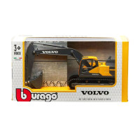 Автомодель "Екскаватор Volvo EC220E" Bburago 18-32086 серії Construction