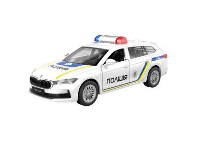 Дитяча автомодель "Skoda superb поліція" TechnoDrive 250947 масштаб 1:43