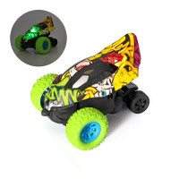 Дитяча трюкова машинка FL-20610C(Green) інерційна 11 см оберт на 360° Дитяча трюкова машинка FL-20610C(Green) інерційна 11 см оберт на 360°