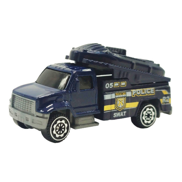 Машинка іграшкова Спецтехніка АвтоПром 7637 масштаб 1:64 металева Police 05 Машинка іграшкова Спецтехніка АвтоПром 7637 масштаб 1:64 металева Police 05