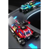 Дитяча машинка "Max catapilt car 3 в 1" MY66-M1223(Red) стріляє патронами на присосках