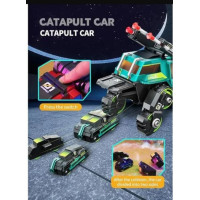 Дитяча машинка "Max catapilt car 3 в 1" MY66-M1223(Red) стріляє патронами на присосках