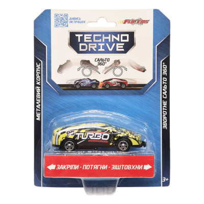 Ігрова машинка Крутий переворот Flipems TechnoDrive 1312-1 переворот на 360°