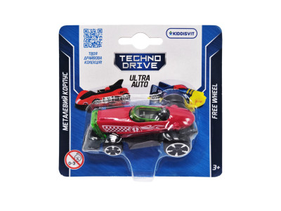 Ігрова міні-машинка Ultra Auto TechnoDrive 250321W-5 металевий корпус