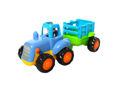 Дитяча машинка Спецтехніка 326AB 2 види Трактор з причепом Дитяча машинка Спецтехніка 326AB 2 види Трактор з причепом