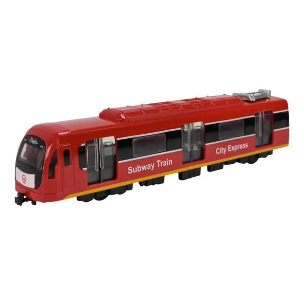 Дитячий ігровий потяг 731-27K(Red) червоний світиться 23х4х5 см Дитячий ігровий потяг 731-27K(Red) червоний світиться 23х4х5 см