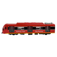 Дитячий ігровий потяг 731-27K(Red) червоний світиться 23х4х5 см Дитячий ігровий потяг 731-27K(Red) червоний світиться 23х4х5 см