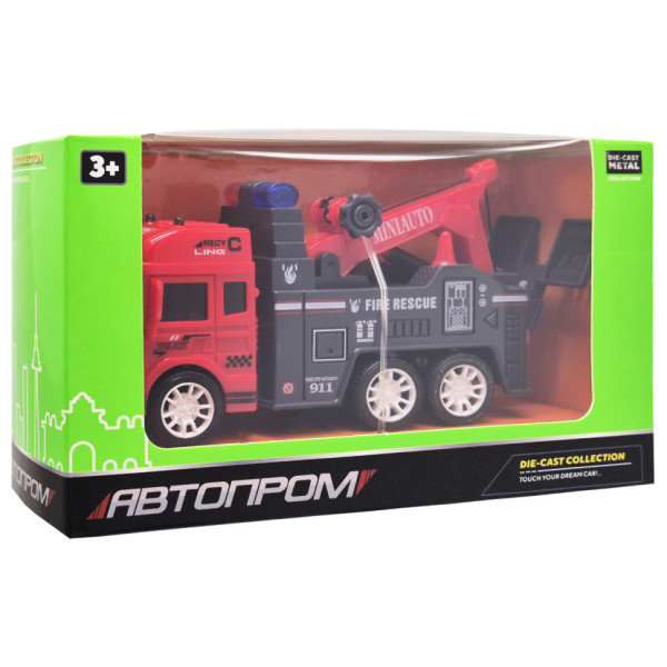 Дитяча ігрова машинка Fire Rescue AP7473(Red1) пластик Дитяча ігрова машинка Fire Rescue AP7473(Red1) пластик